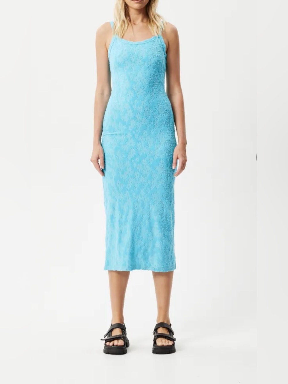 AFENDS Womens Moon - Terry Maxi
Dress - Blue Daisy. Size M.worn once